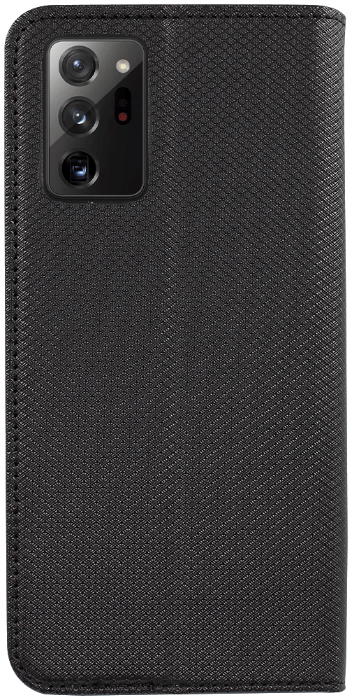 Samsung Galaxy Note 20 (SM-N980F) oldalra nyíló flipes bőrtok rombusz mintás fekete