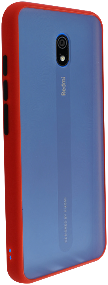 Xiaomi Redmi 8A kemény hátlap Vennus Button Bumper piros