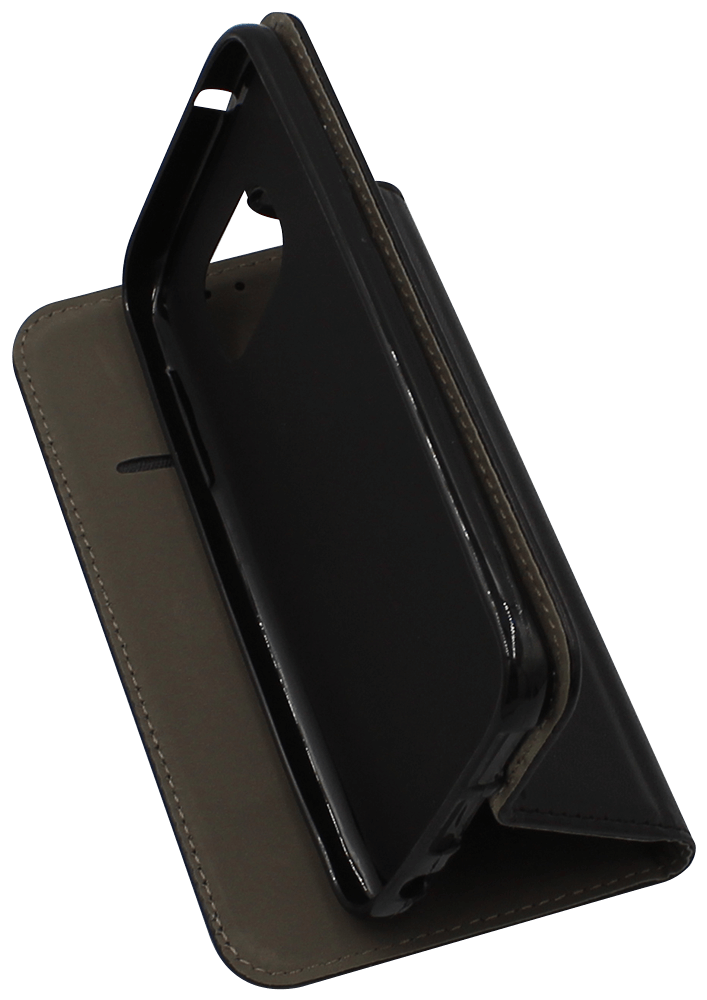 Samsung Galaxy S7 (G930) oldalra nyíló flipes bőrtok asztali tartó funkciós fekete
