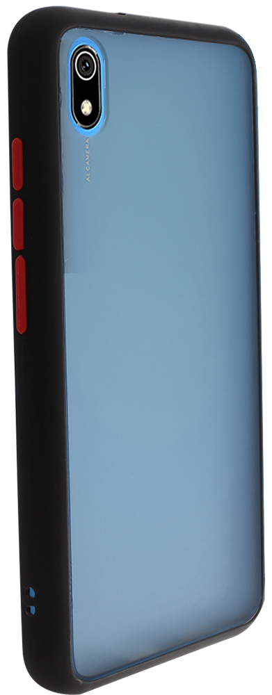 Xiaomi Redmi 7A kemény hátlap Vennus Button Bumper fekete