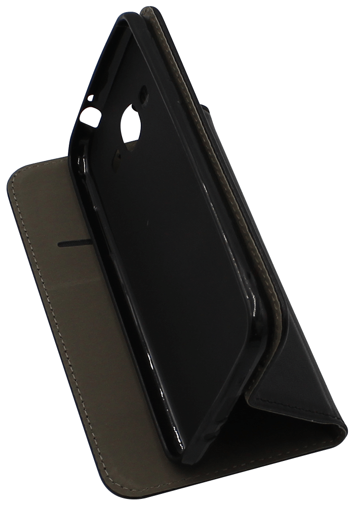 Samsung Galaxy J3 2016 (J320) oldalra nyíló flipes bőrtok asztali tartó funkciós fekete
