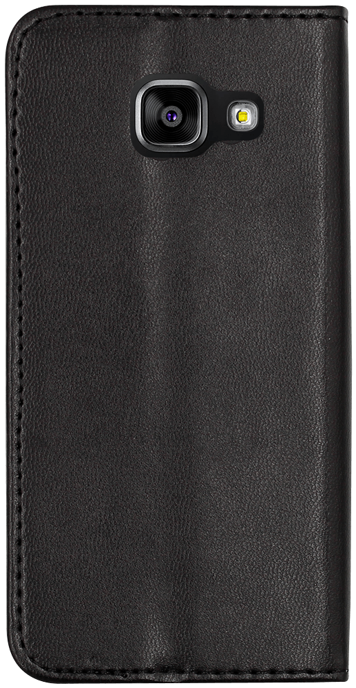 Samsung Galaxy A3 2016 (A310) oldalra nyíló flipes bőrtok asztali tartó funkciós fekete