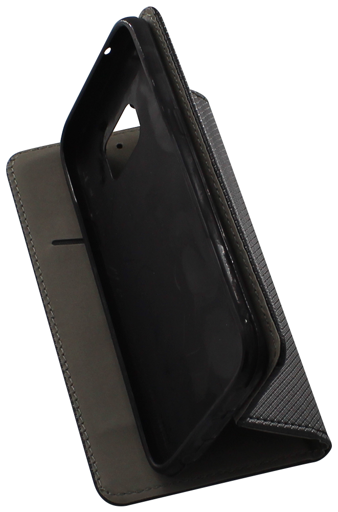 Samsung Galaxy S7 (G930) oldalra nyíló flipes bőrtok rombusz mintás fekete