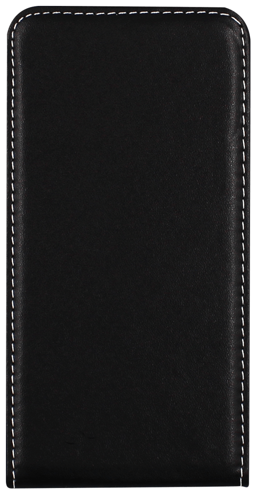 Apple iPhone 13 Pro lenyíló flipes bőrtok fekete