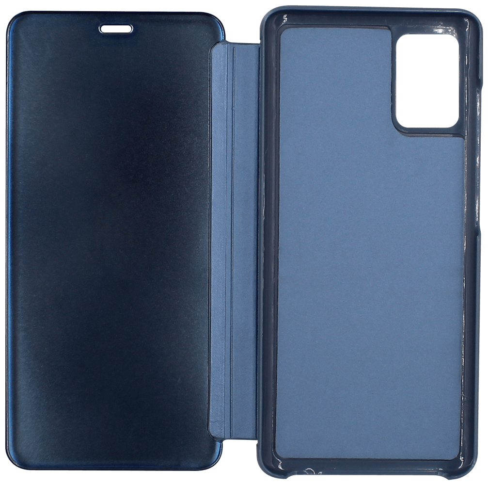 Samsung Galaxy A31 ( SM-A315F) oldalra nyíló flipes bőrtok Smart Clear View kék