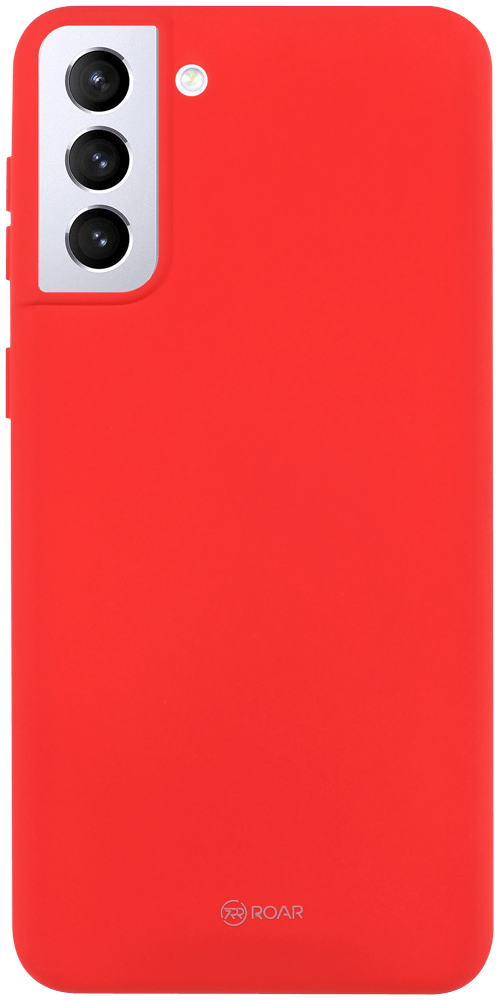 Samsung Galaxy S21 Plus 5G (SM-G996B) szilikon tok gyári ROAR piros