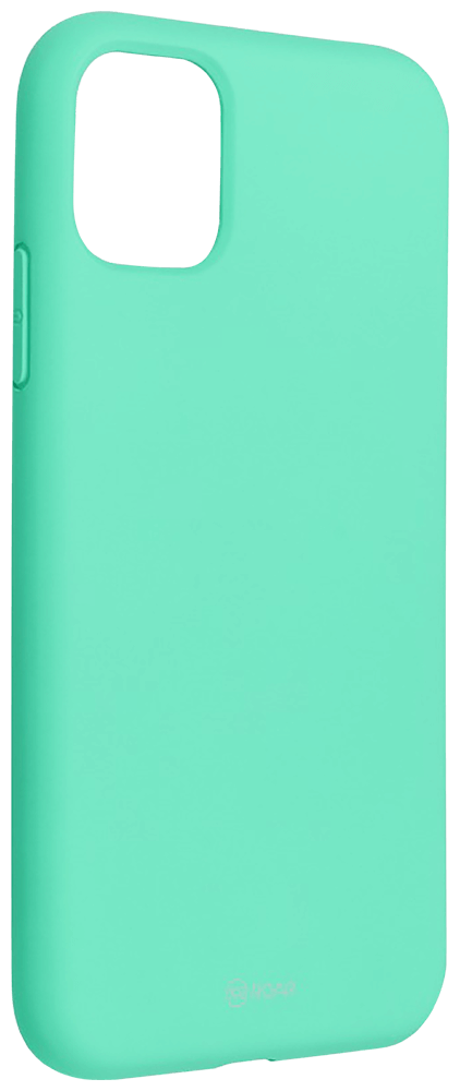 Samsung Galaxy S21 Plus 5G (SM-G996B) szilikon tok gyári ROAR mentazöld