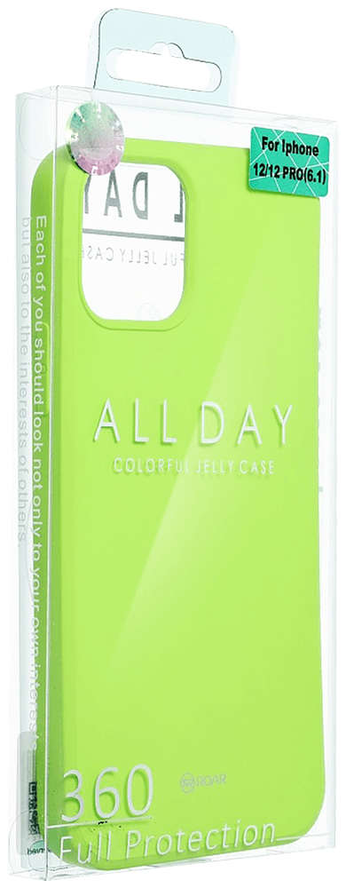 Samsung Galaxy S21 Plus 5G (SM-G996B) szilikon tok gyári ROAR világoszöld