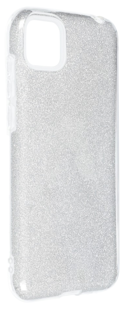Samsung Galaxy A52 5G (SM-A526F) szilikon tok csillogó hátlap ezüst