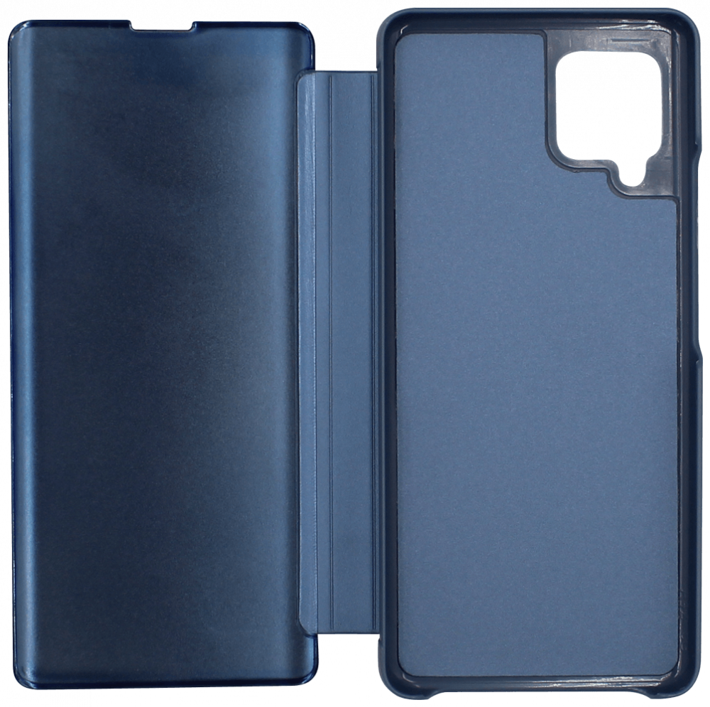 Samsung Galaxy A42 5G (SM-A426B) oldalra nyíló flipes bőrtok Smart Clear View kék