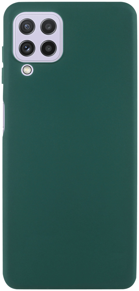 Samsung Galaxy M32 (SM-M325F) szilikon tok matt sötétzöld