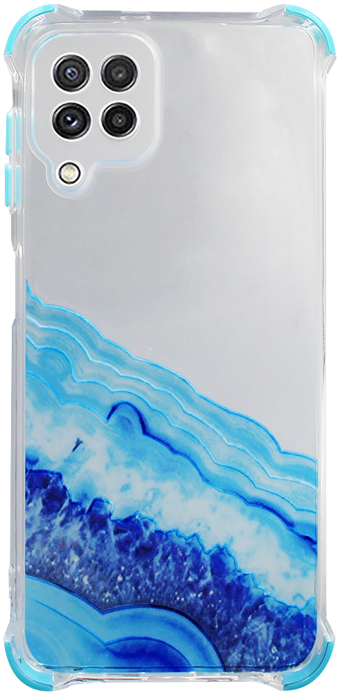 Samsung Galaxy A22 4G (SM-A225F) extra ütésálló Akvarell TPU telefontok