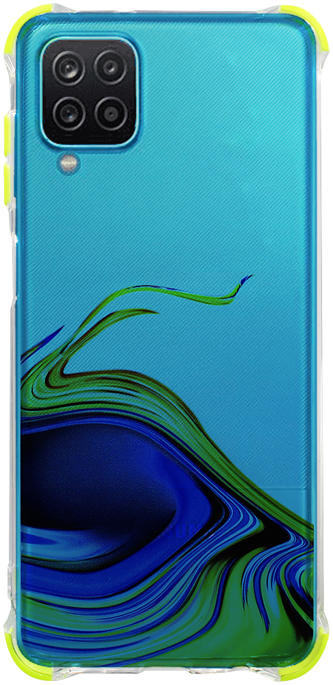 Samsung Galaxy A12 (SM-A125F) Akvarell TPU extra ütésálló