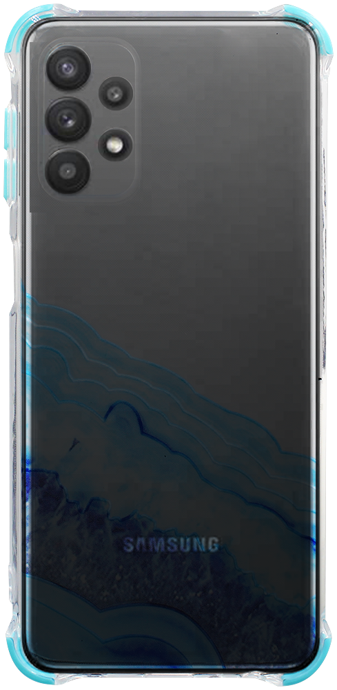Samsung Galaxy A32 5G (SM-A326) extra ütésálló Akvarell TPU telefontok