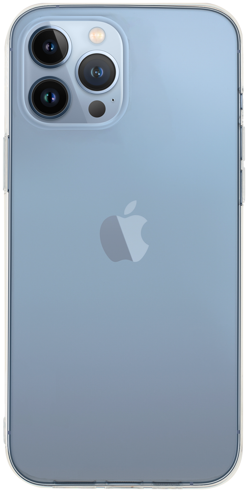Apple iPhone 13 Pro Max szilikon tok közepesen ütésálló átlátszó