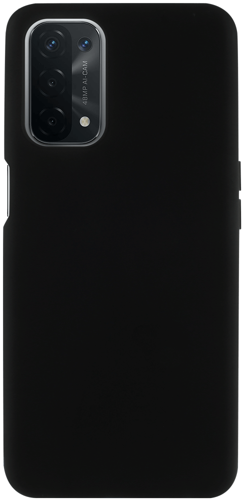 Oppo A74 5G szilikon tok matt fekete