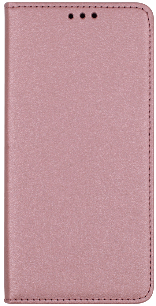 Xiaomi Redmi 9T oldalra nyíló flipes bőrtok asztali tartó funkciós rozéarany