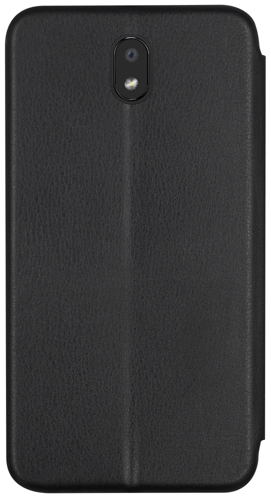 LG K30 (2019) oldalra nyíló mágneses flipes bőrtok prémium minőség fekete