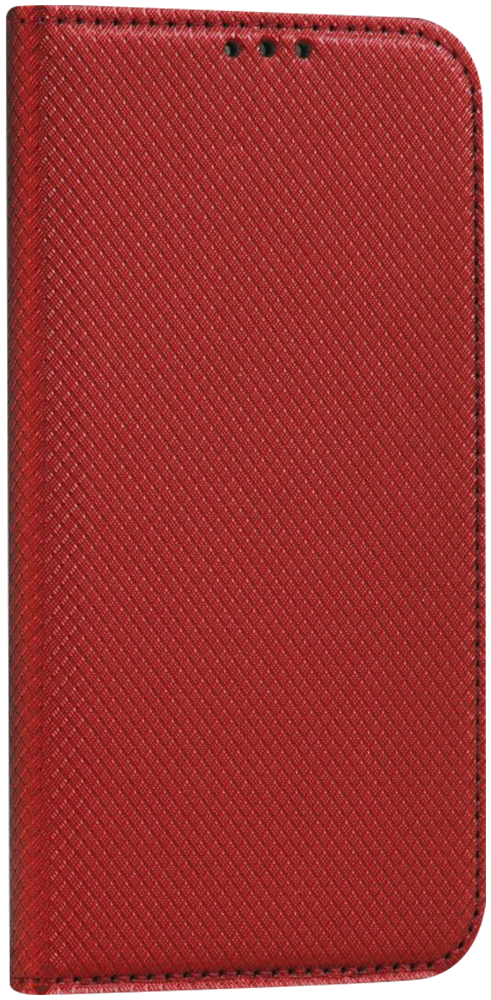 Samsung Galaxy M02 (SM-M022F) oldalra nyíló flipes bőrtok rombusz mintás piros