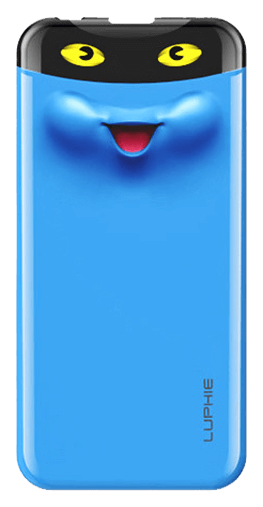 Huawei P Smart (Enjoy 7S) power bank - külső akkumulátor Luphie Life 6000 mAh kék