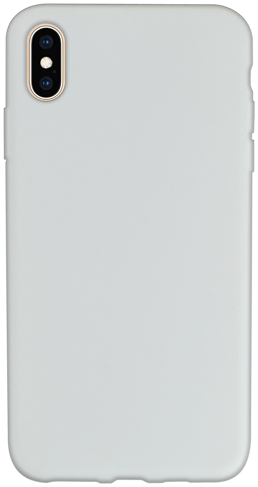 Apple iPhone XS Max szilikon tok fehér