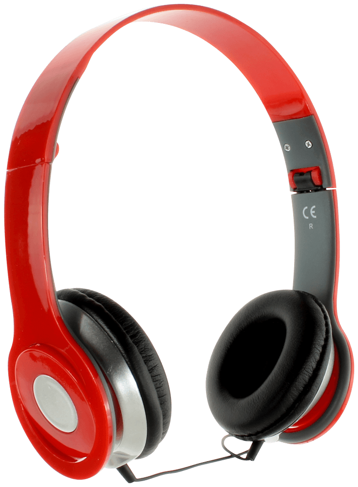 LG V20 vezetékes fejhallgató Rebeltec piros