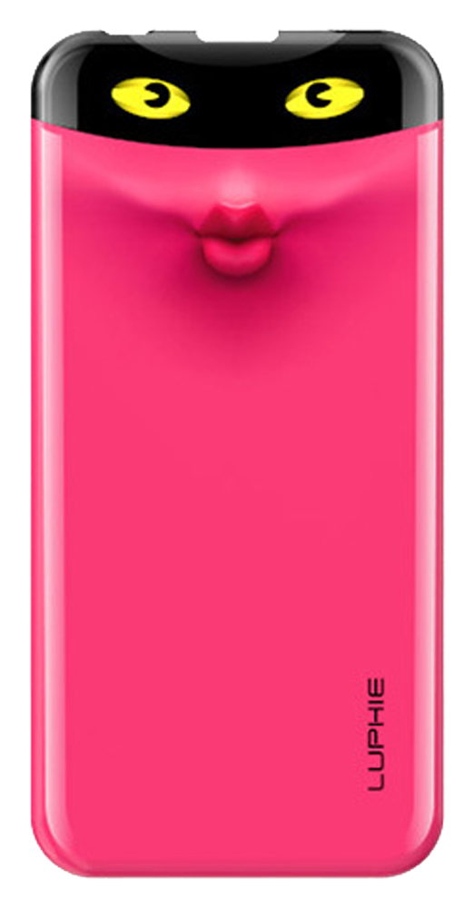 LG K8 2017 power bank - külső akkumulátor Luphie Life 6000 mAh rózsaszín