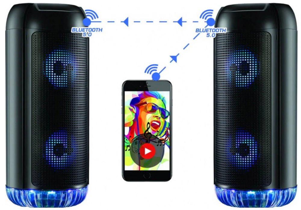 Motorola One Fusion kompatibilis bluetooth hangszóró Rebeltec