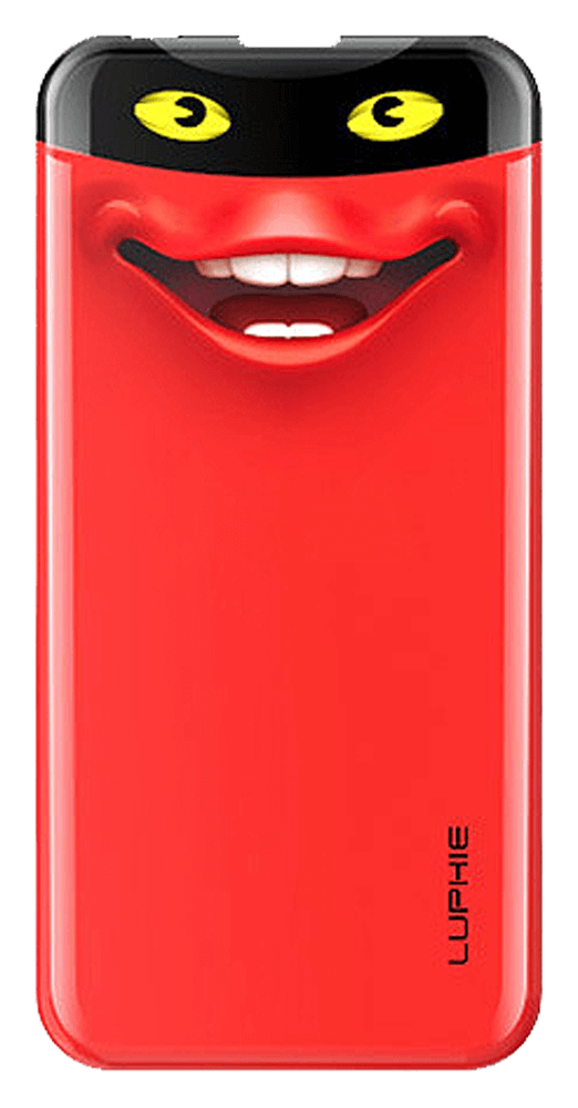 Huawei P Smart Plus (Nova 3i) power bank - külső akkumulátor Luphie Life 6000 mAh piros