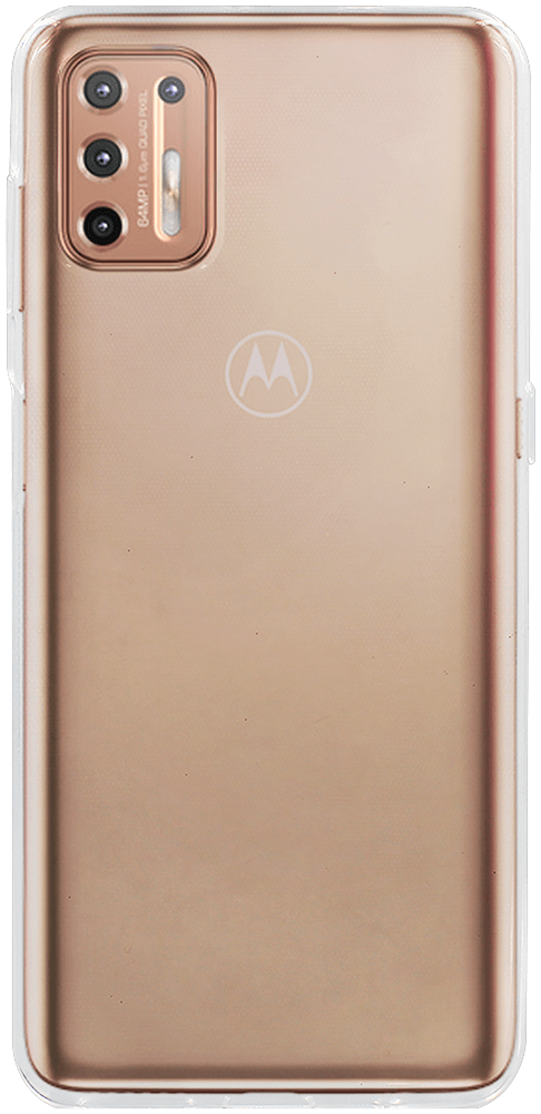 Motorola Moto G9 Plus szilikon tok átlátszó