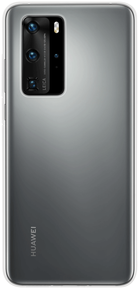 Huawei P40 Pro szilikon tok közepesen ütésálló átlátszó