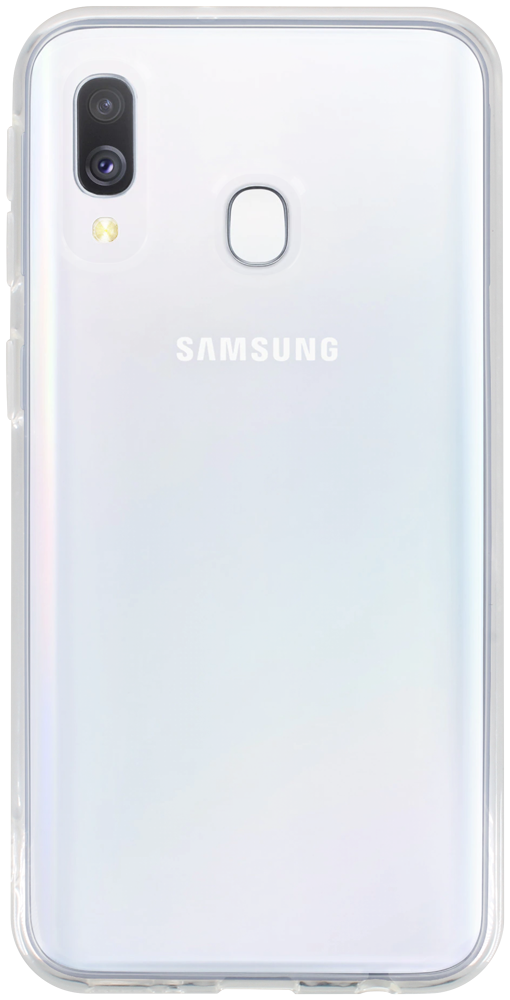 Samsung Galaxy A40 (SM-405) szilikon tok közepesen ütésálló átlátszó