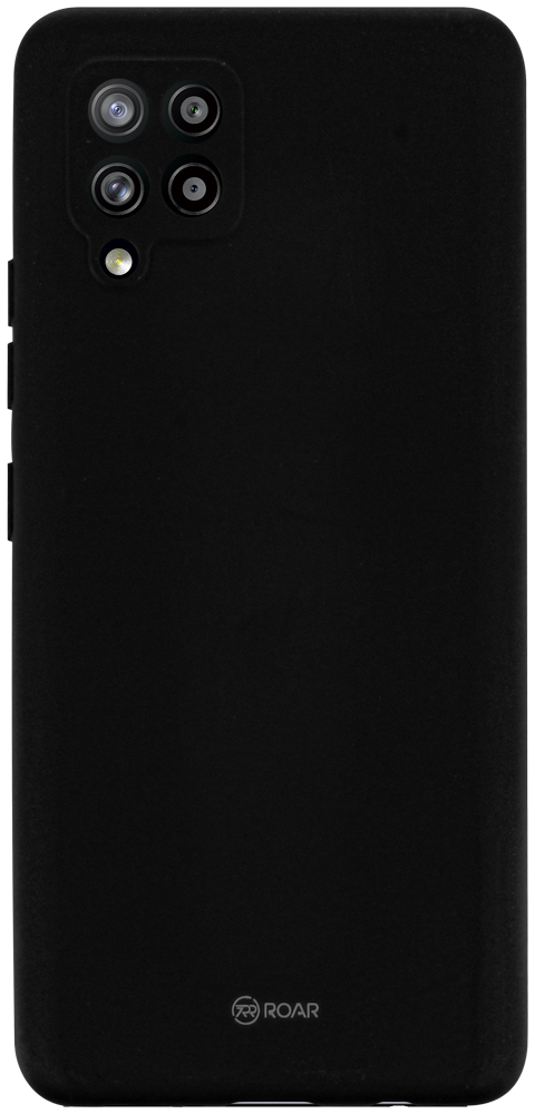 Samsung Galaxy A42 5G (SM-A426B) szilikon tok gyári ROAR kameravédővel fekete