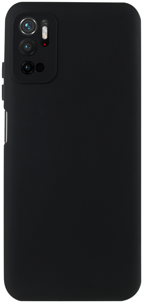 Xiaomi Redmi Note 10T 5G szilikon tok kameravédővel fekete
