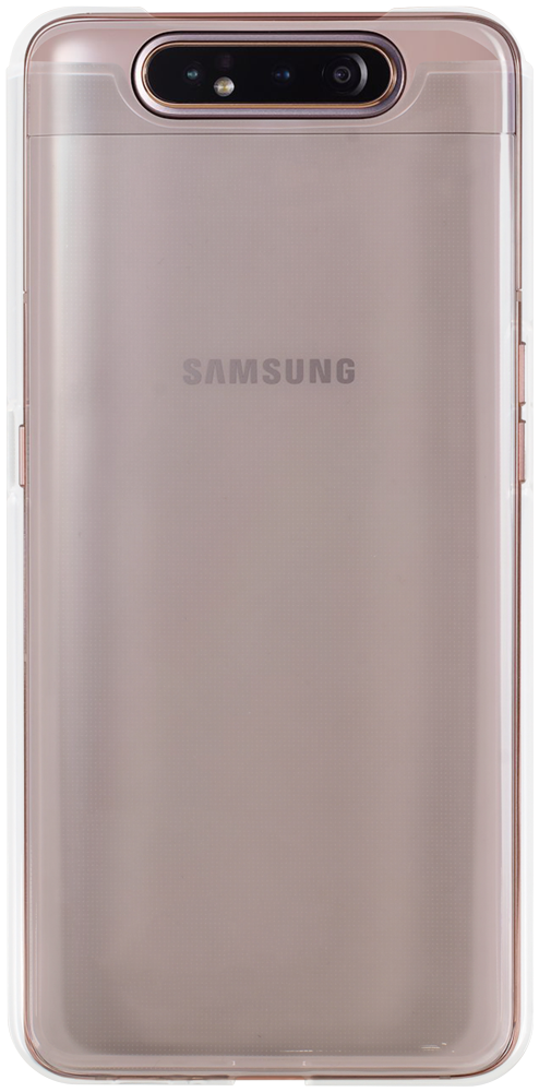 Samsung Galaxy A80 (SM-A805) szilikon tok közepesen ütésálló átlátszó