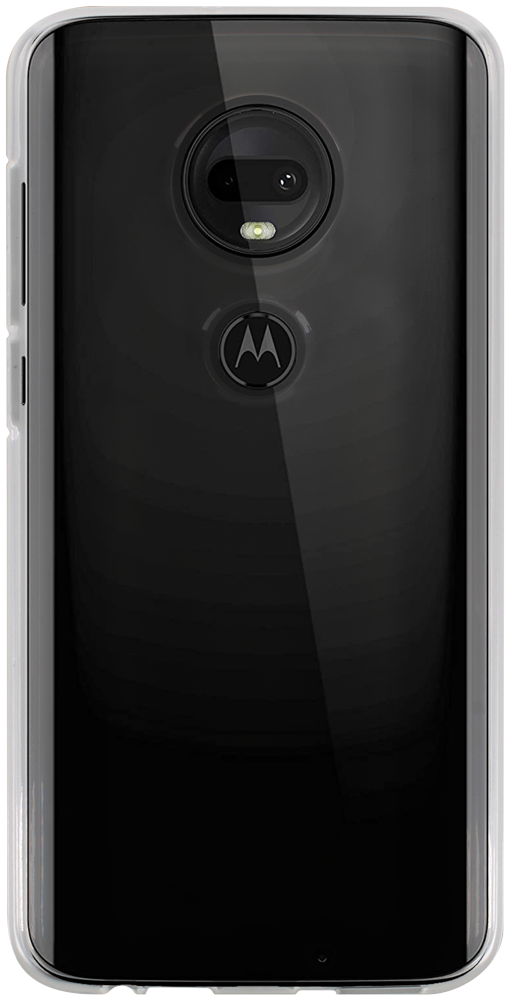 Motorola G7 Plus szilikon tok közepesen ütésálló átlátszó