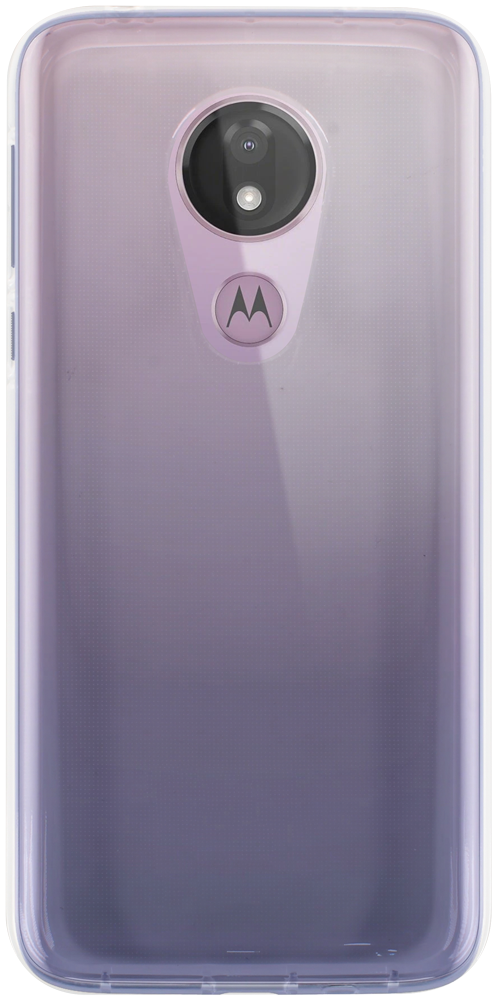 Motorola Moto G7 Power szilikon tok közepesen ütésálló átlátszó