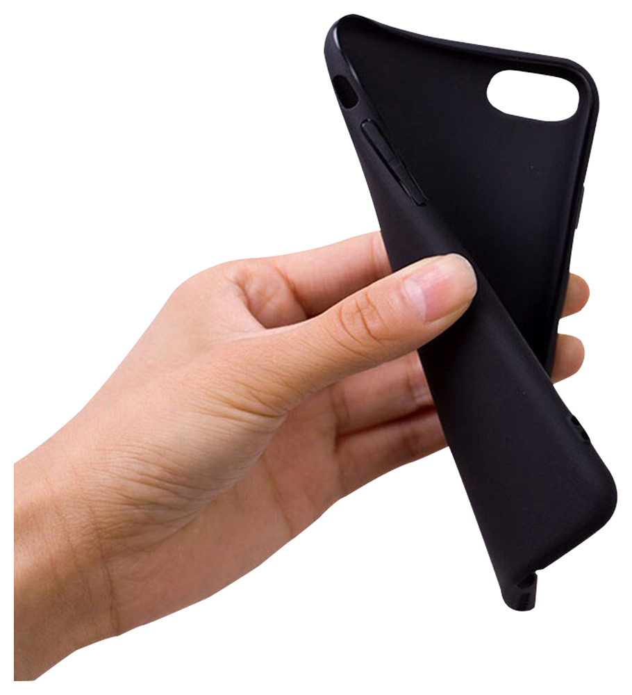 Samsung Galaxy S21 FE szilikon tok kameravédővel matt fekete