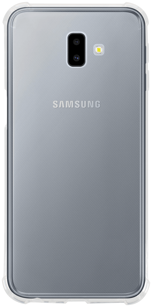 Samsung Galaxy J6 Plus (J610F) szilikon tok légpárnás sarok átlátszó
