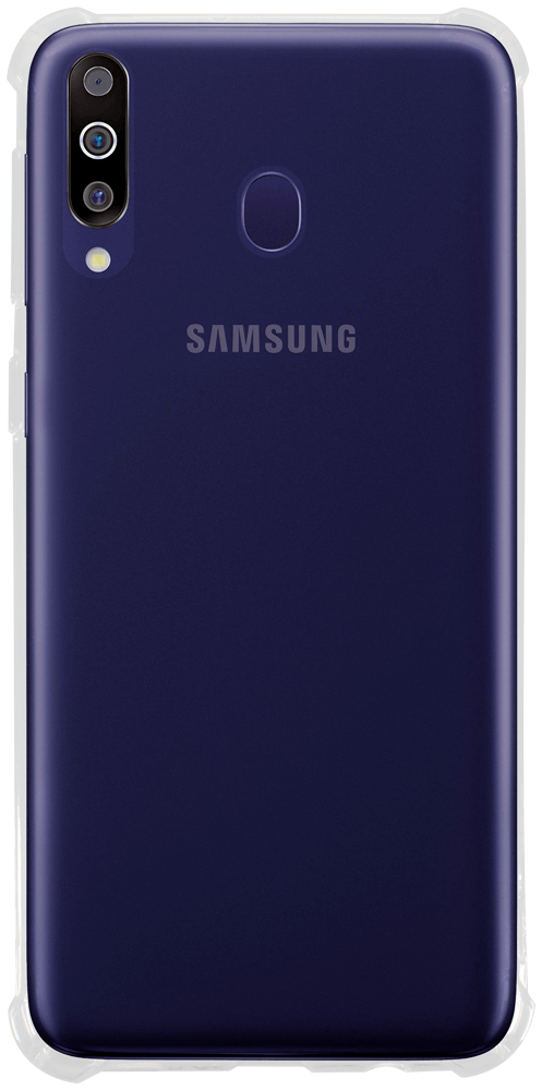 Samsung Galaxy M30 (SM-M305) szilikon tok légpárnás sarok átlátszó