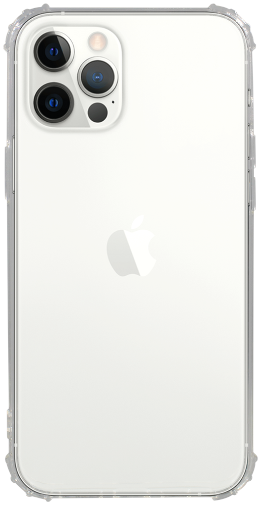 Apple iPhone 12 Pro Max szilikon tok közepesen ütésálló légpárnás sarok átlátszó