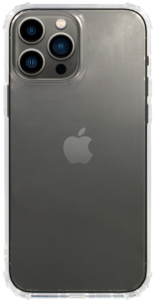 Apple iPhone 13 Pro Max szilikon tok közepesen ütésálló légpárnás sarok átlátszó