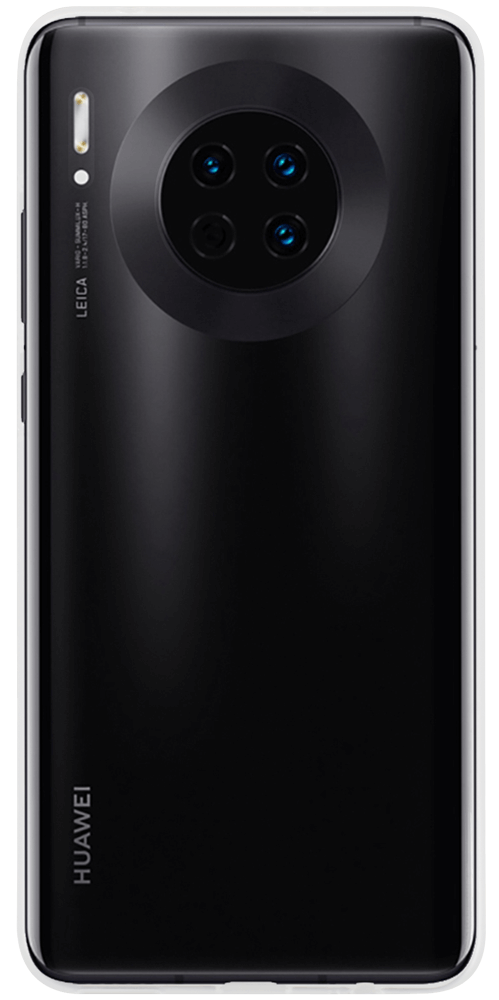 Huawei Mate 30 szilikon tok közepesen ütésálló átlátszó