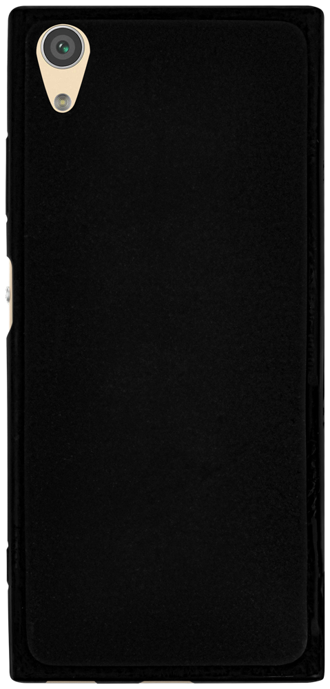 Sony Xperia XA1 Plus szilikon tok matt fekete