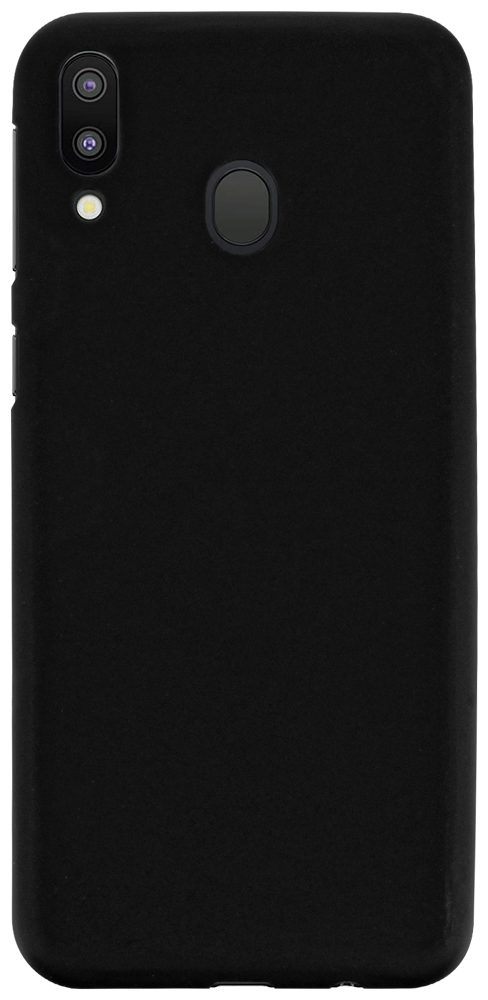 Samsung Galaxy M20 (SM-M205) szilikon tok matt fekete