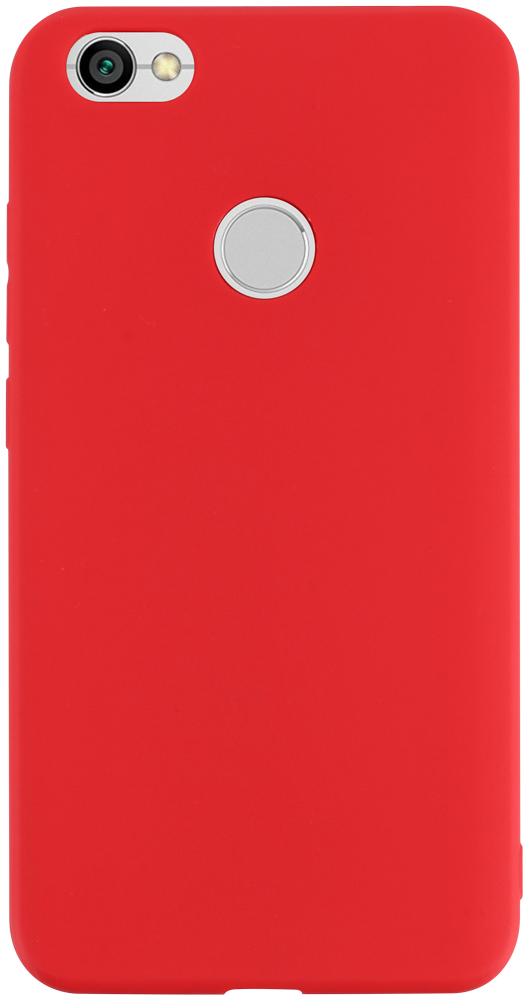 Xiaomi Redmi Note 5A (Prime) szilikon tok matt piros