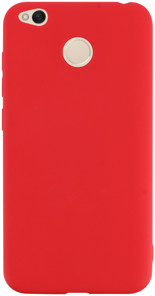 Xiaomi Redmi 4X szilikon tok matt piros