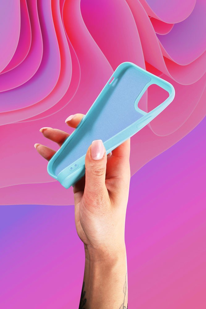 Samsung Galaxy A6 2018 Dual (A600) szilikon tok matt babakék