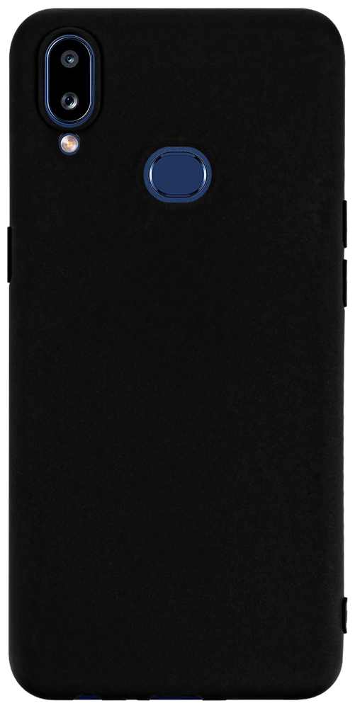 Samsung Galaxy A10s (SM-A107M) szilikon tok matt fekete