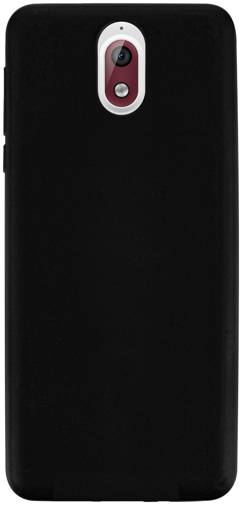 Nokia 3 2018 (Nokia 3.1) szilikon tok matt fekete